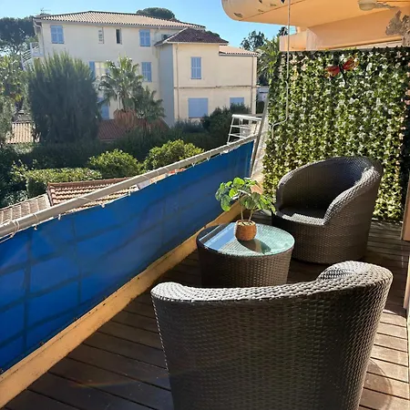 Cap D Terrasse Climatisation Et Parking Апартаменты Антиб